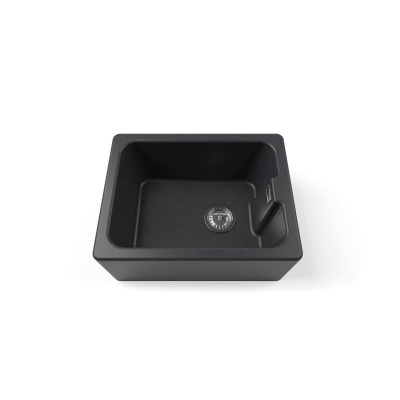 Maya Quartz Belfast Sink -  Matt Black